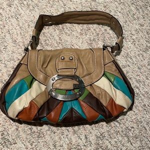 Guess multicolour hand bag